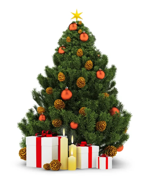 New_Year_tree_02 — Stock Photo, Image