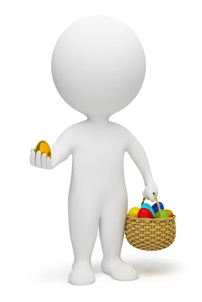 Mały 3D - Wielkanoc — Zdjęcie stockowe