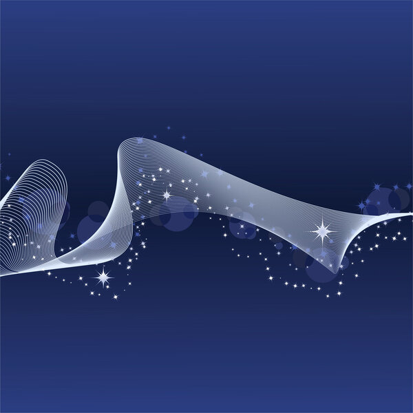 абстрактный фон со звездами