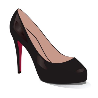 Shoes. Vector illustration clipart