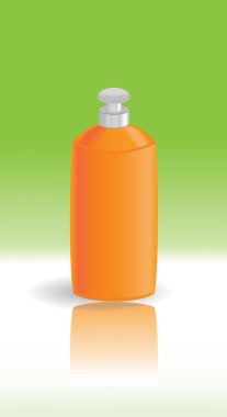 Bottles. Vector illustration clipart