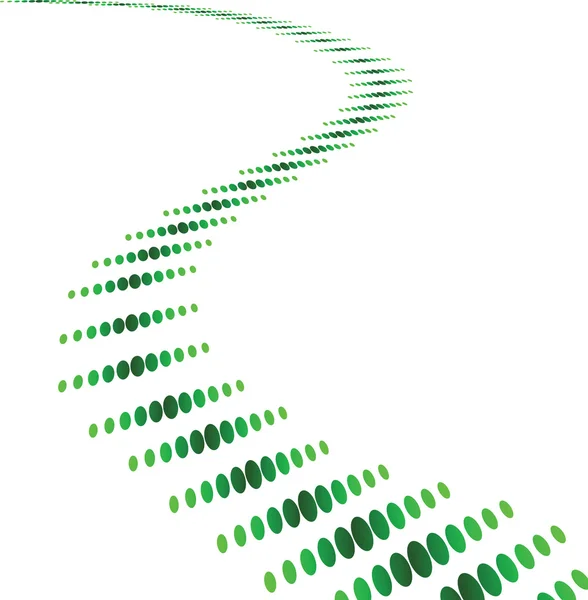 Yeşil arka plan. vektör illust — Stok Vektör