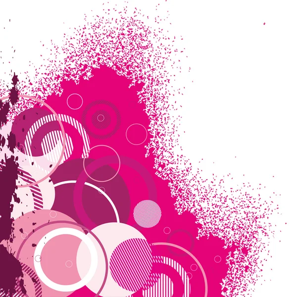 Stijlvolle roze banner. vectorillustratie — Stockvector