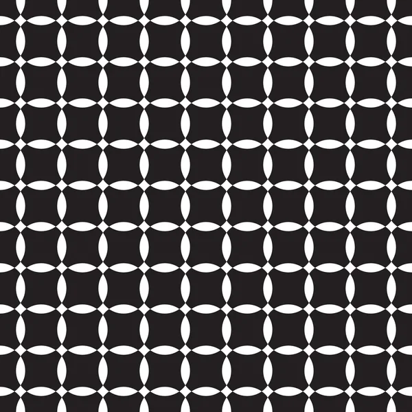 Black-and-white seamless pattern. Vector — Stock Vector