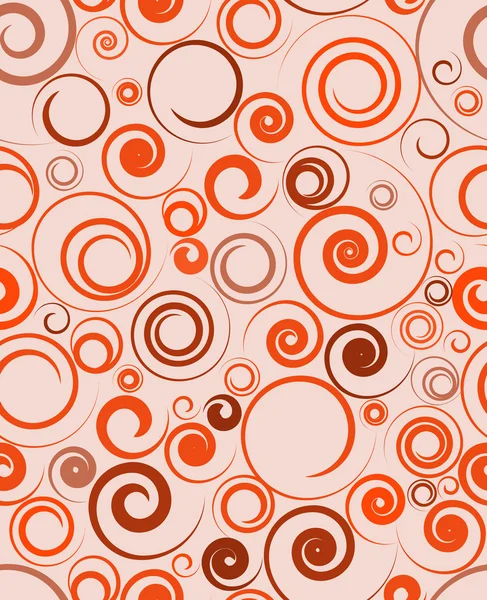 Abstrakter Hintergrund mit Spiralen — Stockvektor