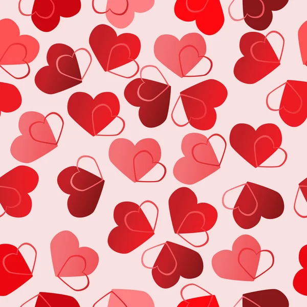 Valentine fond sans couture — Image vectorielle