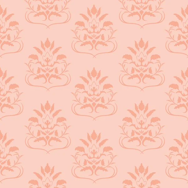 粉红色的无缝模式 — 图库矢量图片
