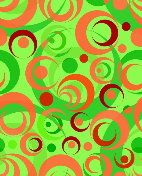 Gröna och orange bakgrund — Stock vektor