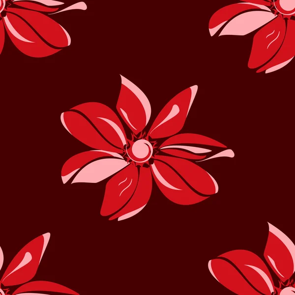 花のサンプル — ストックベクタ
