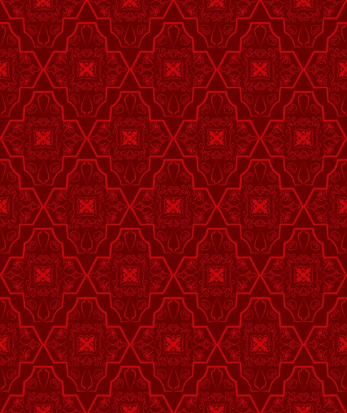 红色无缝模式 — 图库矢量图片