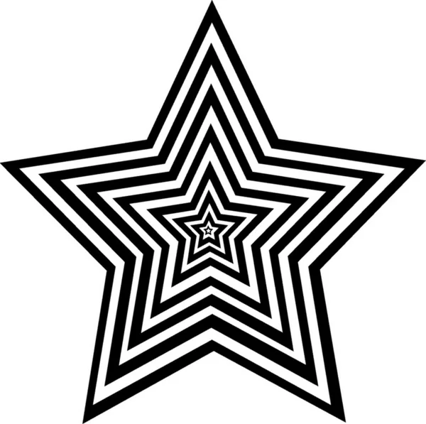 図は、ある星 — ストックベクタ
