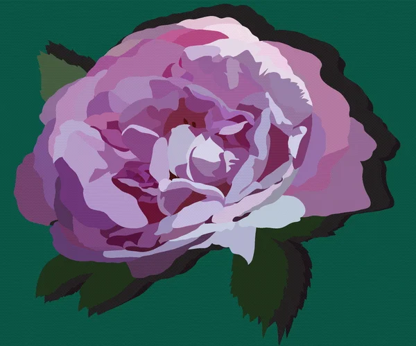 Бутон розы — стоковый вектор