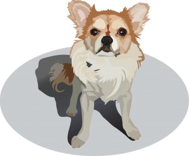 Little dog clipart