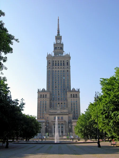 Palace of Culture and Science — Stock Photo, Image