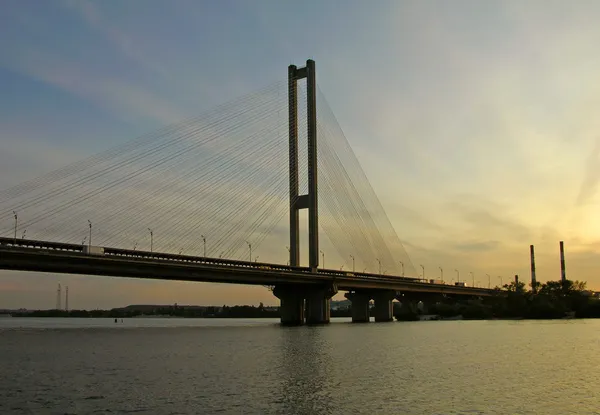 Ponte Sud a Kiev — Foto Stock