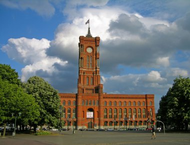 Berlin City Hall (Rathaus) clipart