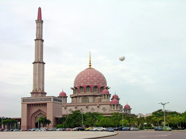 Mesquita em Putrajaya, Malásia — Fotografia de Stock
