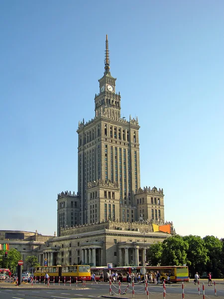 Palais de la Culture et des Sciences à Varsovie — Photo