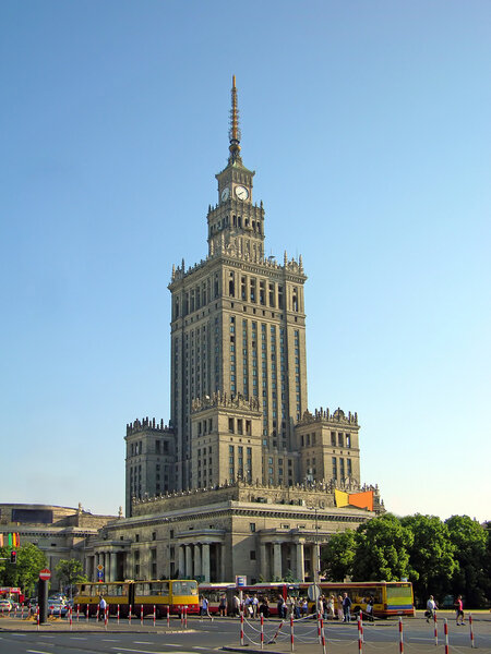 Дворец культуры и науки в Варшаве
