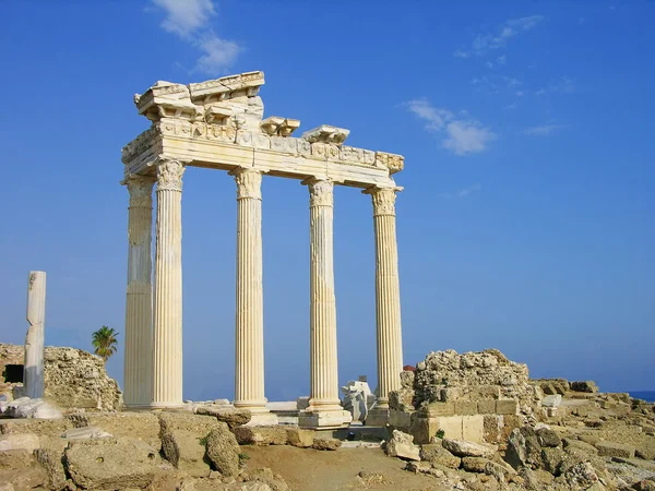 Apollo temploma, Side, Törökország — Stock Fotó