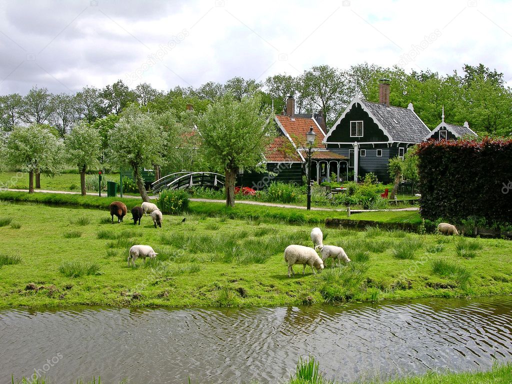 Open-air museum near Amsterdam