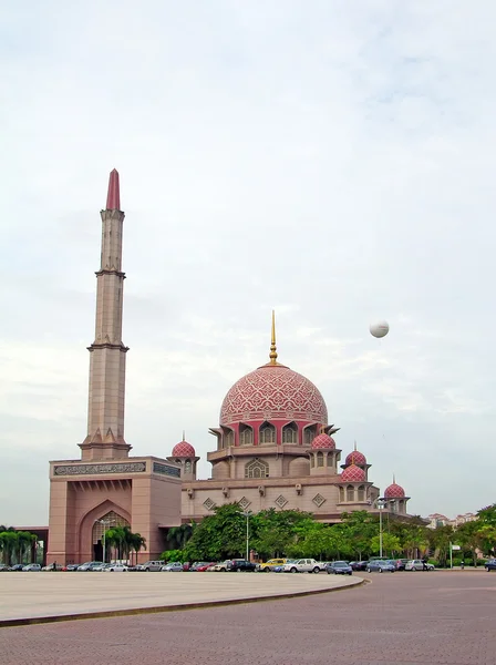 Mosquée Putra à Putrajaya, Malaisie — Photo