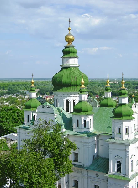 Treenighetens kloster i chernigov, Ukraina — Stockfoto