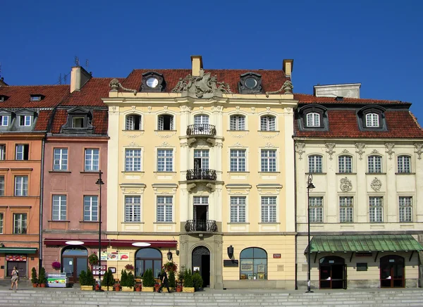 Piazza del Castello, Varsavia, Polonia — Foto Stock