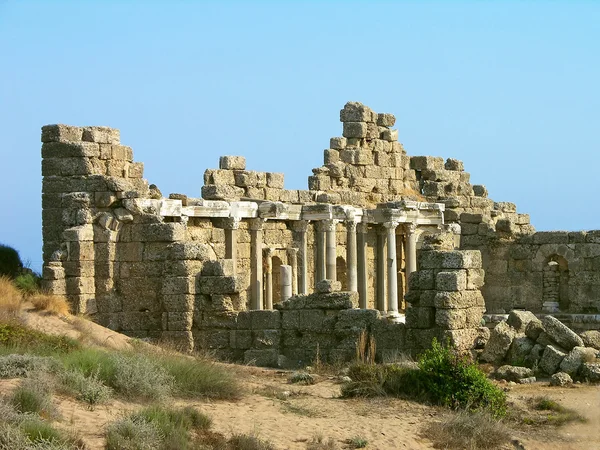 Ruinen der antiken Stadt, Türkei — Stockfoto