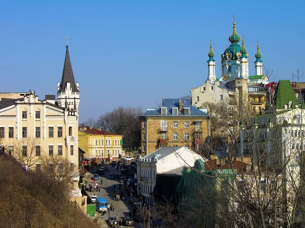 Andrejevskij uzviz, kiev, Ukraina — Stockfoto