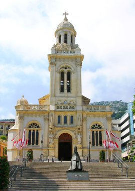 Church of Saint Charles, Monaco clipart