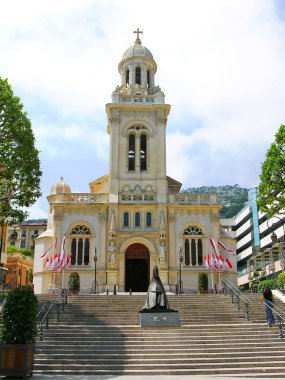 Church of Saint Charles, Monaco clipart