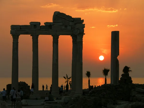 Templo de Apolo, Lado, Turquia Fotografias De Stock Royalty-Free