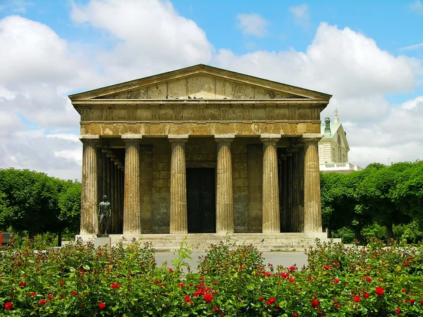 Theseus chrám v volksgarten, Vídeň — Stock fotografie