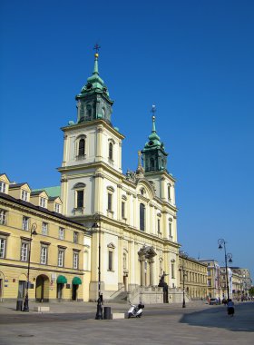 Holy Cross Church, Warsaw, Poland clipart