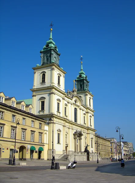 Igreja da Santa Cruz, Varsóvia, Polónia — Fotografia de Stock