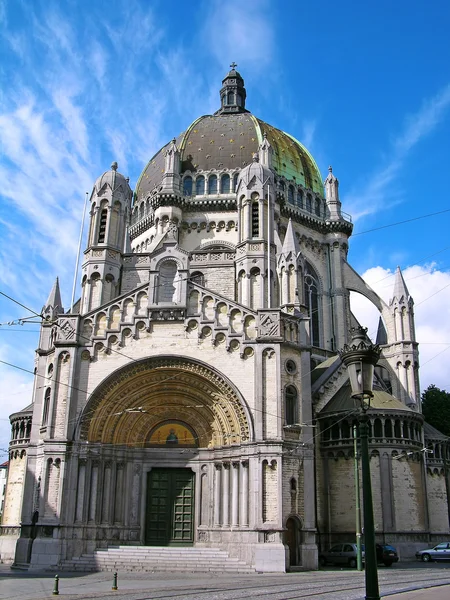 St. mary's kerk, Brussel — Stockfoto