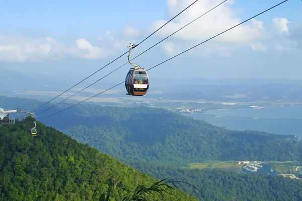 Langkawi hills cable car, Malaysia — Stock Photo, Image