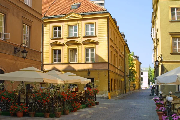 Varşova şehir merkezinde, Polonya — Stok fotoğraf