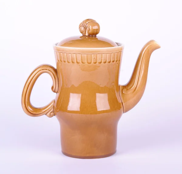 Panela de café cerâmica — Fotografia de Stock