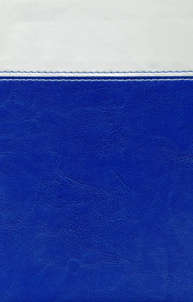 Leatherette blue grey texture — Stock Photo, Image