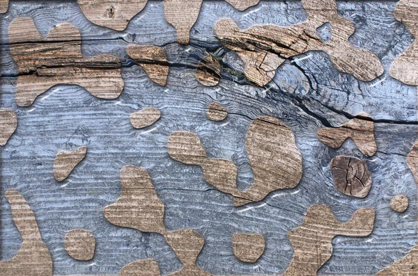 Tavola di legno con gocce — Foto Stock