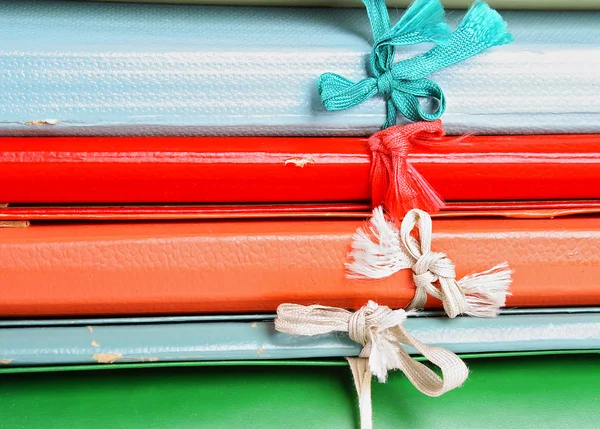 Folders with bows — Stock Photo, Image
