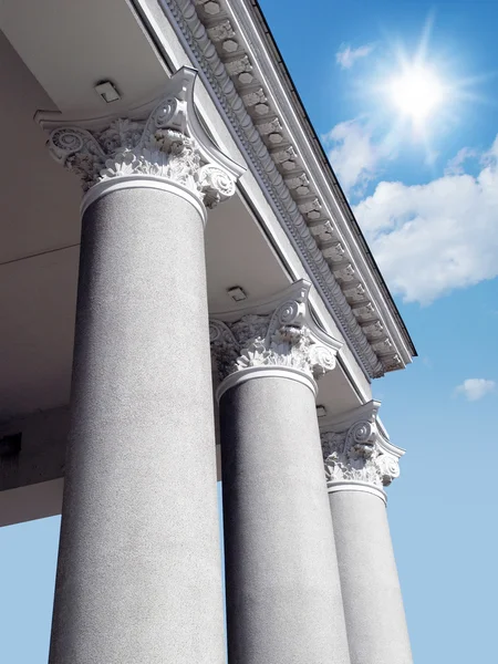 Stock image Pillar of the corinthian order building