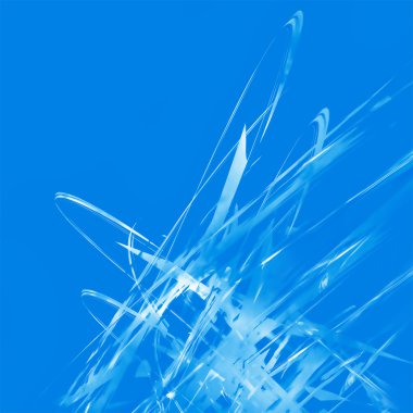 Abstract blue background clipart