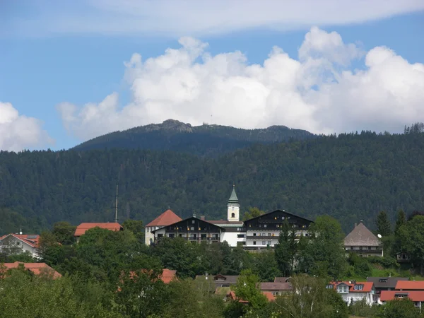 Dorf in Bayern — Stockfoto