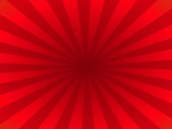 Röda strålar — Stockfoto