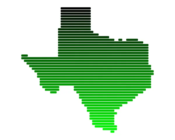 Mapa de Texas — Foto de Stock