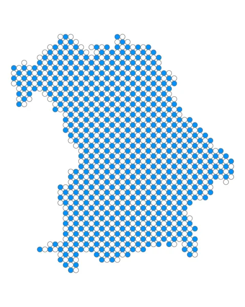 Map of Bavaria — Stock Photo, Image