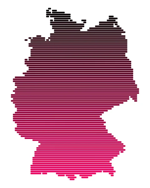 Map of Germany — Stock Photo, Image